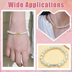 6Pcs 3 Colors Zinc Alloy Micro Pave Clear Cubic Zirconia Fold Over Clasps&nbsp;FIND-CJ0005-11