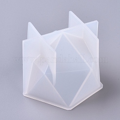 DIY Faceted Polygon Silicone Molds&nbsp;DIY-G014-13B