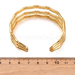 304 Stainless Steel Cuff Bangles for Women&nbsp;BJEW-P347-02A