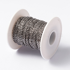 Tarnish Resistant 304 Stainless Steel Cable Chains&nbsp;CHS-L014-16P
