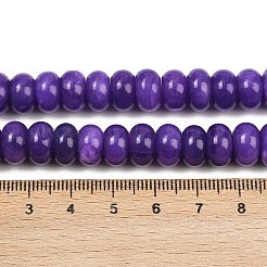 Dyed Natural White Jade Beads Strands&nbsp;G-G107-A24-01