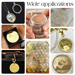 12Pcs 3 Colors Iron Commemorative Coin&nbsp;AJEW-PH0011-86