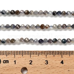 Natural Iolite Beads Strands&nbsp;LS-G-RM2025-22-3mm