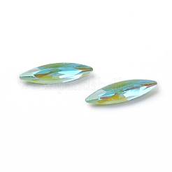 Glass Rhinestone Cabochons&nbsp;RGLA-L024-N02-MI