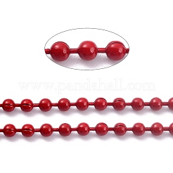 Handmade Brass Ball Chains&nbsp;KK-J276-16B-P10