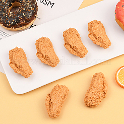 6Pcs Artificial Plastic Fried Chicken Wing Model&nbsp;DJEW-SC0001-17B