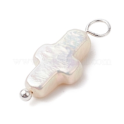 Natural Keshi Pearl Pendants&nbsp;PALLOY-JF02900-01