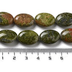Natural Unakite Beads Strands&nbsp;G-P528-M17-01
