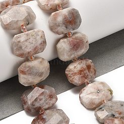 Natural Sunstone Beads Strands&nbsp;G-H078-B01-01