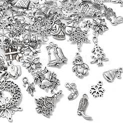 74Pcs 73 Style Tibetan Style Alloy Pendants&nbsp;FIND-YW0003-37