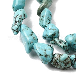Natural Howlite Beads Strands&nbsp;G-H345-D01-01