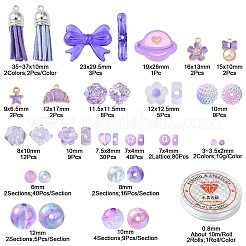 DIY Flower Bracelet Making Kit&nbsp;DIY-FS0002-97
