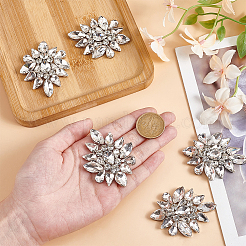 5Pcs Rhinestone Cabochons&nbsp;AJEW-MA0001-08
