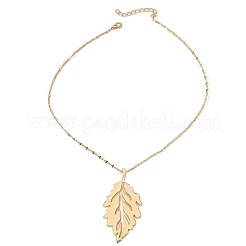 Alloy Hollow Leaf Dangle Earrings & Pendant Necklaces Sets for Women&nbsp;WGD16DB-01