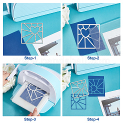 Carbon Steel Cutting Dies Stencils&nbsp;DIY-WH0309-1721