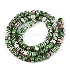 Handmade Millefiori Glass Beads Strands&nbsp;LAMP-T021-27A-05