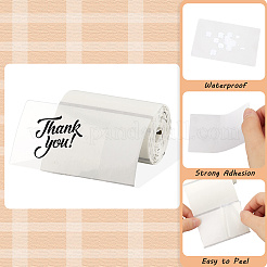 1 Roll 200Pcs PET Adhesive Stickers&nbsp;STIC-SP0001-04