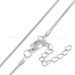 Alloy Snake Chain Necklaces&nbsp;NJEW-Z037-01P