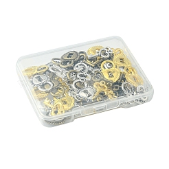 80Pcs 8 Style DIY Alloy Pendants&nbsp;FIND-FS0001-66