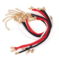 6Pcs 3 Colors 3MM Round Nylon Twisted Cord Necklace Making&nbsp;AJEW-TA00059