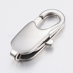 Tarnish Resistant 304 Stainless Steel Lobster Claw Clasps&nbsp;STAS-K167-05P
