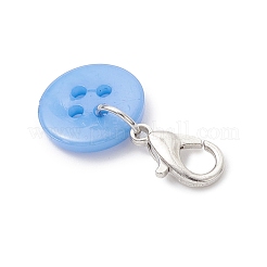 Acrylic Sewing Buttons Pendant Decorations&nbsp;HJEW-JM04109-02