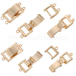 6Pcs 2 Style Brass Watch Band Clasps&nbsp;KK-SC0006-73