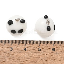 Animal Theme Opaque Resin Pendants&nbsp;RE-CBA4C51-02P-02