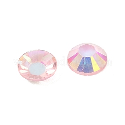 Electroplated Transparent Flat Back Resin Rhinestone Cabochons&nbsp;RESI-XCP0002-44D