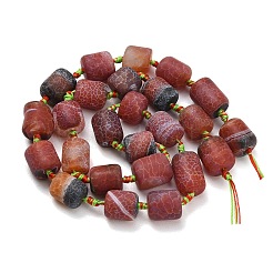 Natural Weathered Agate Beads Strands&nbsp;G-A321-D02-01A