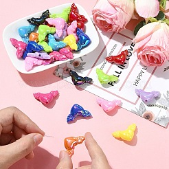 30Pcs Opaque Acrylic Beads&nbsp;OACR-YW0003-45