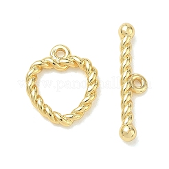 Brass Toggle Clasps&nbsp;KK-CBA42CA-01D-G