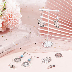 50Pcs 5 Style Tibetan Style Alloy Pendants&nbsp;FIND-SC0003-70