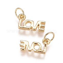 Brass Charms&nbsp;KK-K238-04G