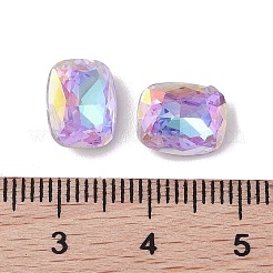 Glass Rhinestone Cabochons&nbsp;RGLA-L029-01B-VLLA