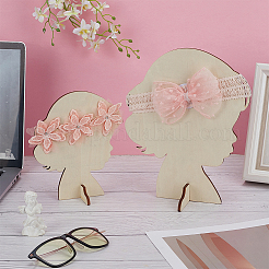 Wooden Sculpture Display&nbsp;AJEW-WH0554-87A