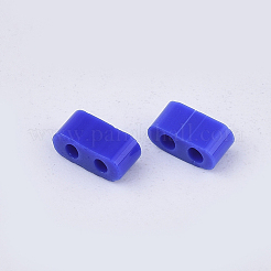 FGB 2-Hole Glass Seed Beads&nbsp;SEED-S031-M-048