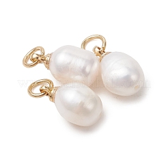 Natural Cultured Freshwater Pearl Pendants&nbsp;PALLOY-JF05225-01