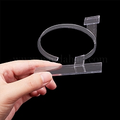 Transparent Plastic Wrist Watch Display Holder&nbsp;ODIS-PH0001-09