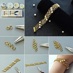 Brass Open Jump Rings&nbsp;KK-PH0006-10mm-G