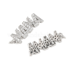 SHEGRACE Mother's Day Brass Clear Cubic Zirconia Pendants&nbsp;XGRQ1R698-359P