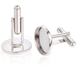 24Pcs Brass Cufflinks&nbsp;KK-SC0006-41