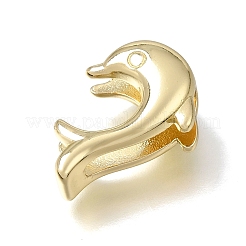 Brass Slide Charms&nbsp;KK-CBAEEA8-19G