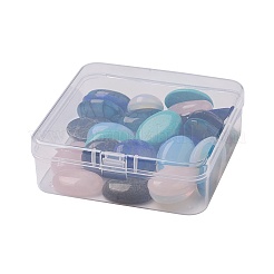 Natural & Synthetic Mixed Gemstone Cabochons&nbsp;G-JP0001-11