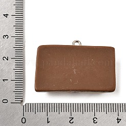 Opaque Resin Pendants&nbsp;RE-CBAD0A2-09P