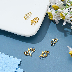 6Pcs 3 Styles 925 Sterling Silver S-Hook Clasps&nbsp;STER-ME0001-38