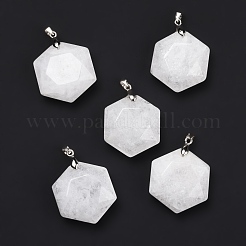 Natural Quartz Crystal Pendants&nbsp;G-C241-02F