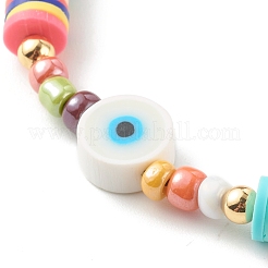 Polymer Clay Beaded Mobile Strap&nbsp;HJEW-JM00499