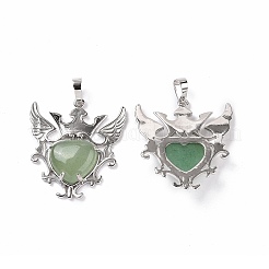 Natural Green Aventurine Pendants&nbsp;G-P496-04P-17