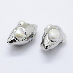 Natural Cultured Freshwater Pearl Beads&nbsp;PEAR-F006-61P